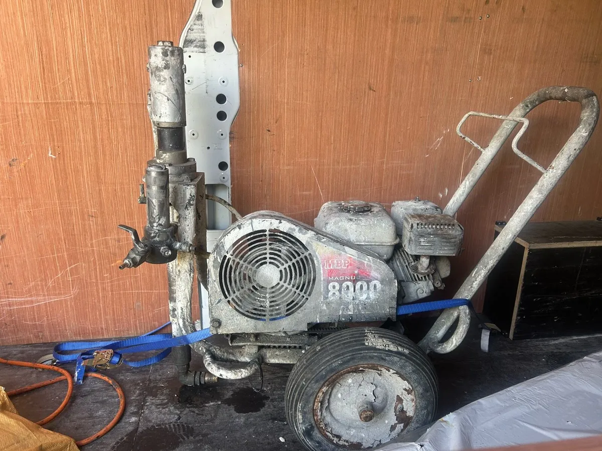 Petrol paint sprayer