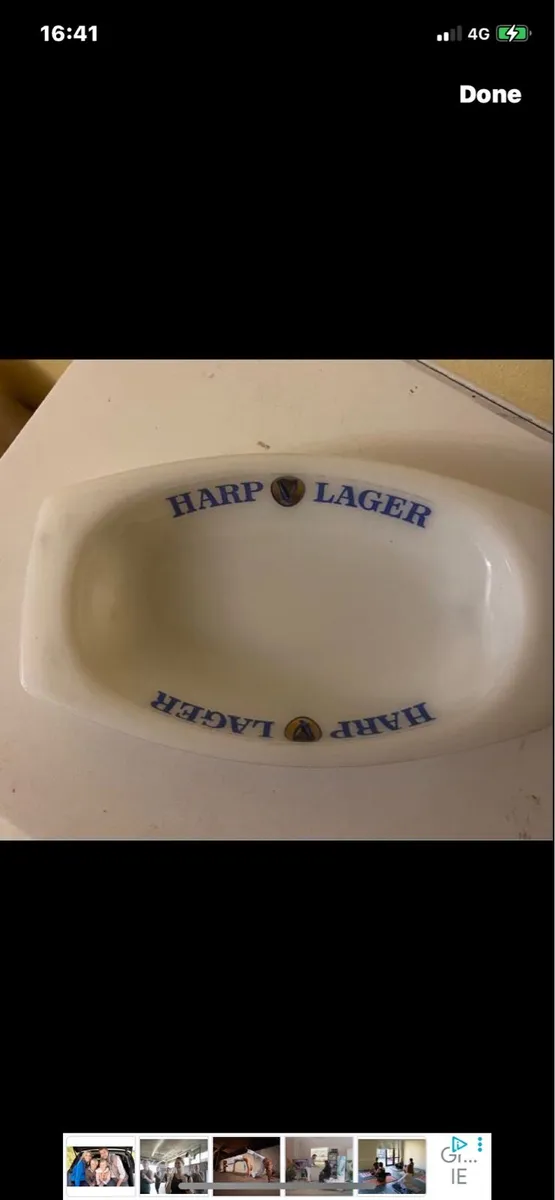 Vintage Harp Lager Dish - Image 1