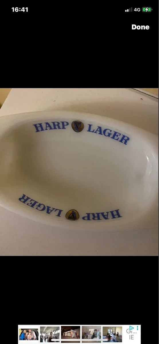 Vintage Harp Lager Dish - Image 2