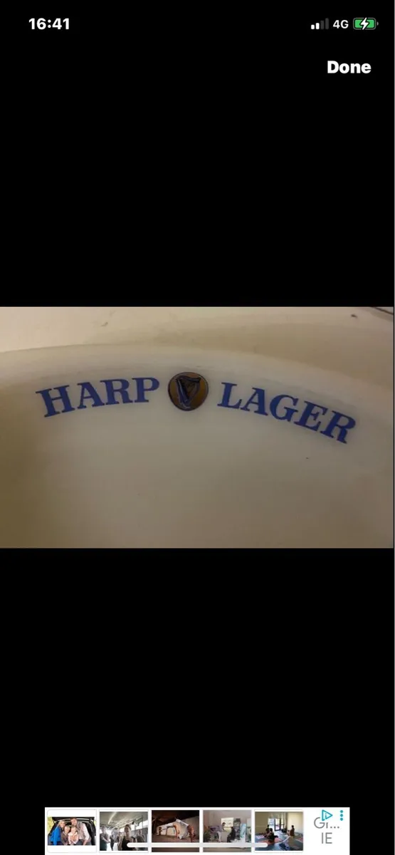 Vintage Harp Lager Dish - Image 3
