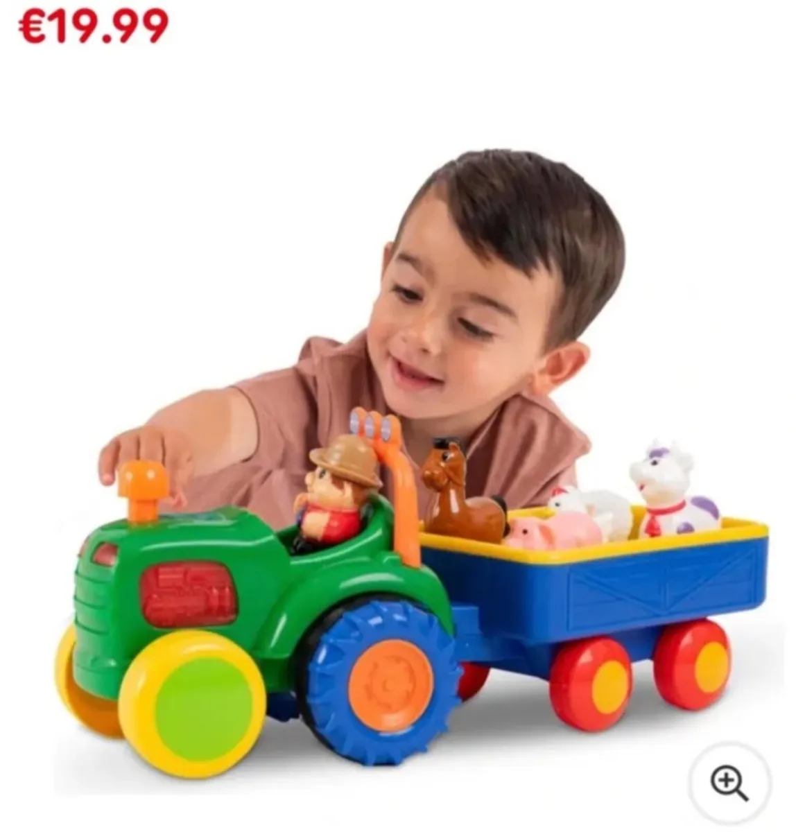 Old Macdonald 👩‍🌾 tractor 🚜 animal 🦓 figures - Image 2
