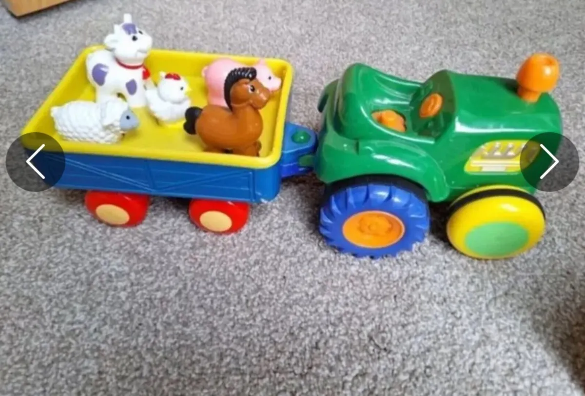 Old Macdonald 👩‍🌾 tractor 🚜 animal 🦓 figures - Image 1