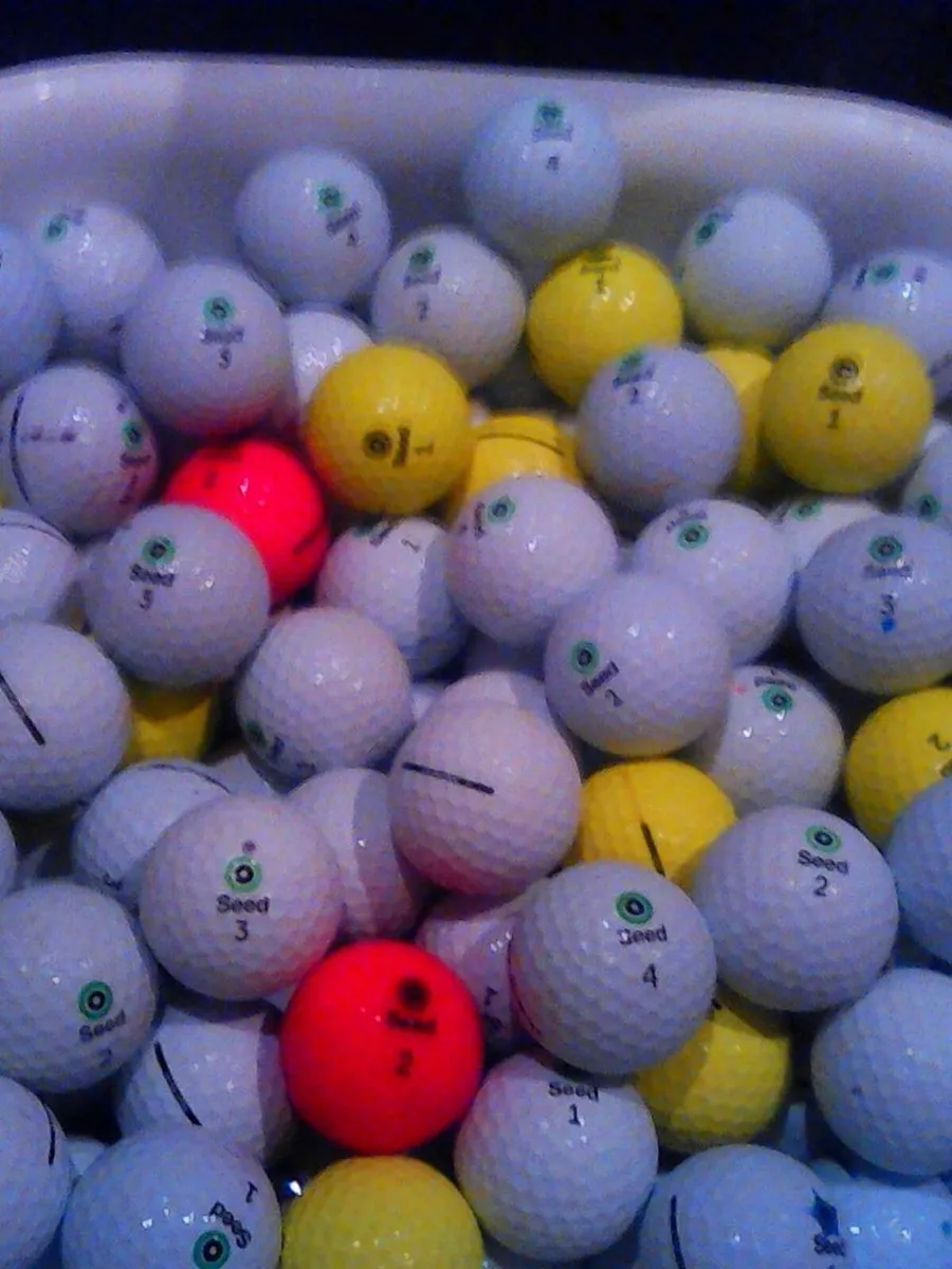 JJ;S CORK GOLF BALLS - SEED PREMIUM  GOLF BALLS - Image 1