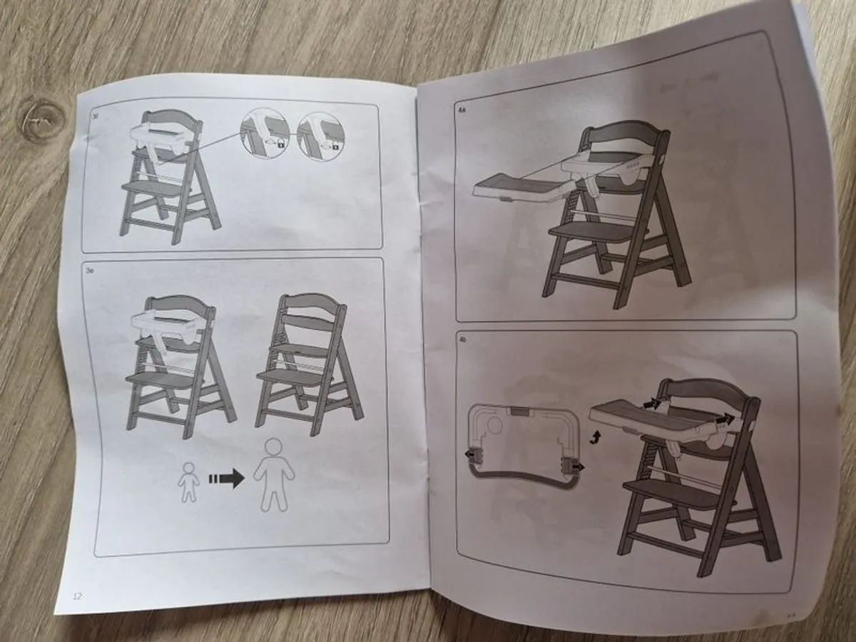 Alpha tray for Hauck high chair - Image 3