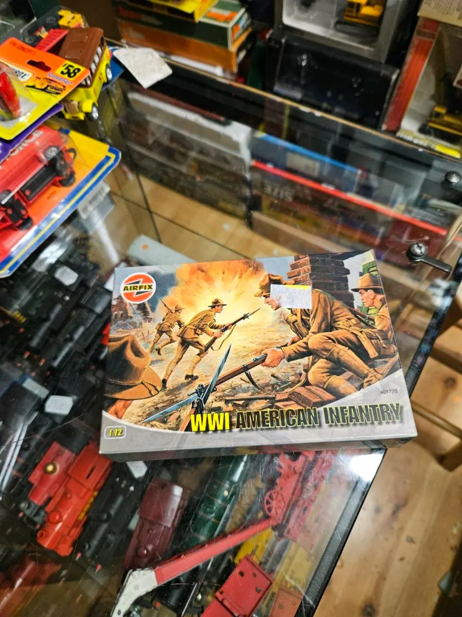 Airfix American WW1 soldiers