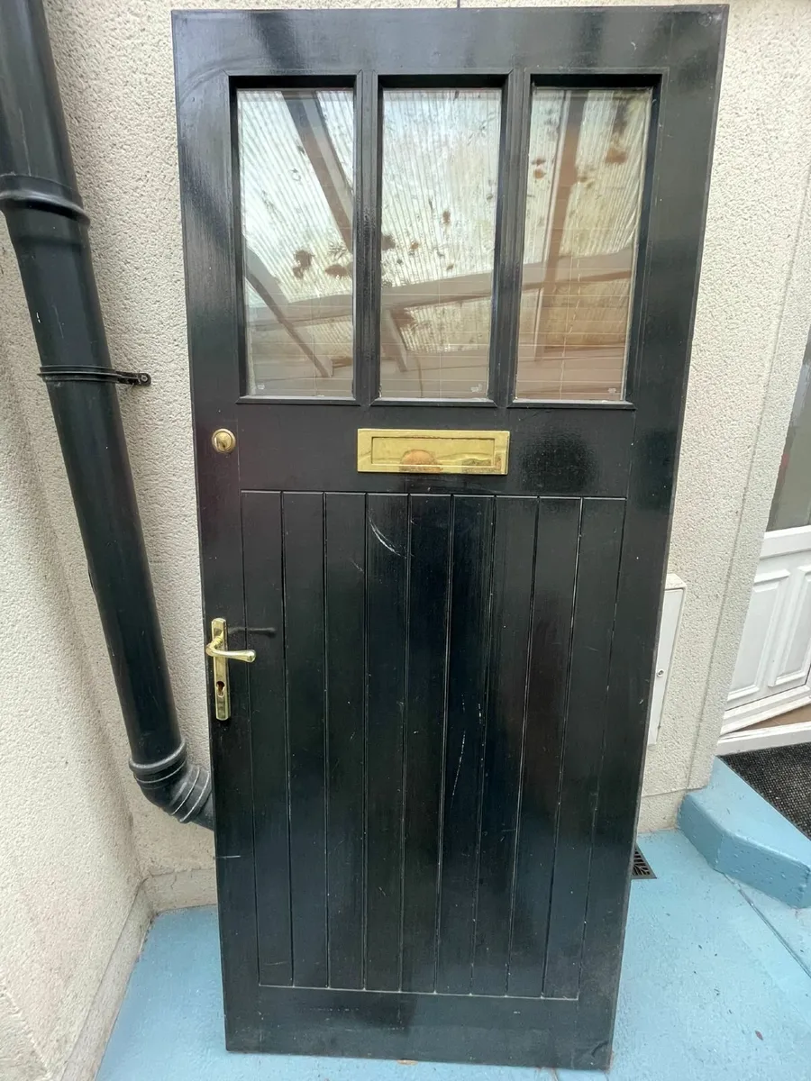 Wooden Front Door (7ft X 3ft) - Image 1