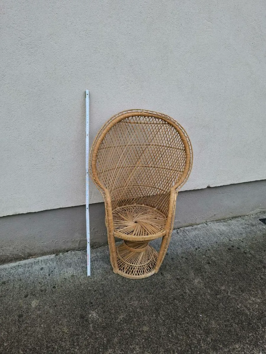 Child rattan seat