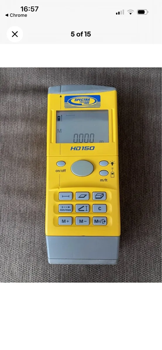 Spectra HD150 Laser Distance Meter - Image 1