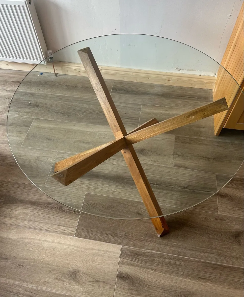 Glass Dining Table