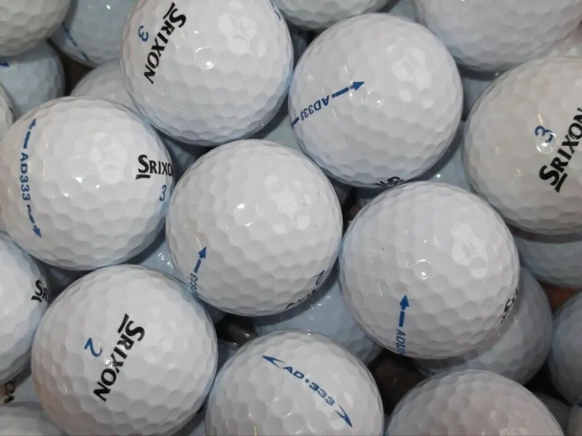 JJ'S CORK GOLF BALLS - SRIXON AD333 BLUE - Image 1