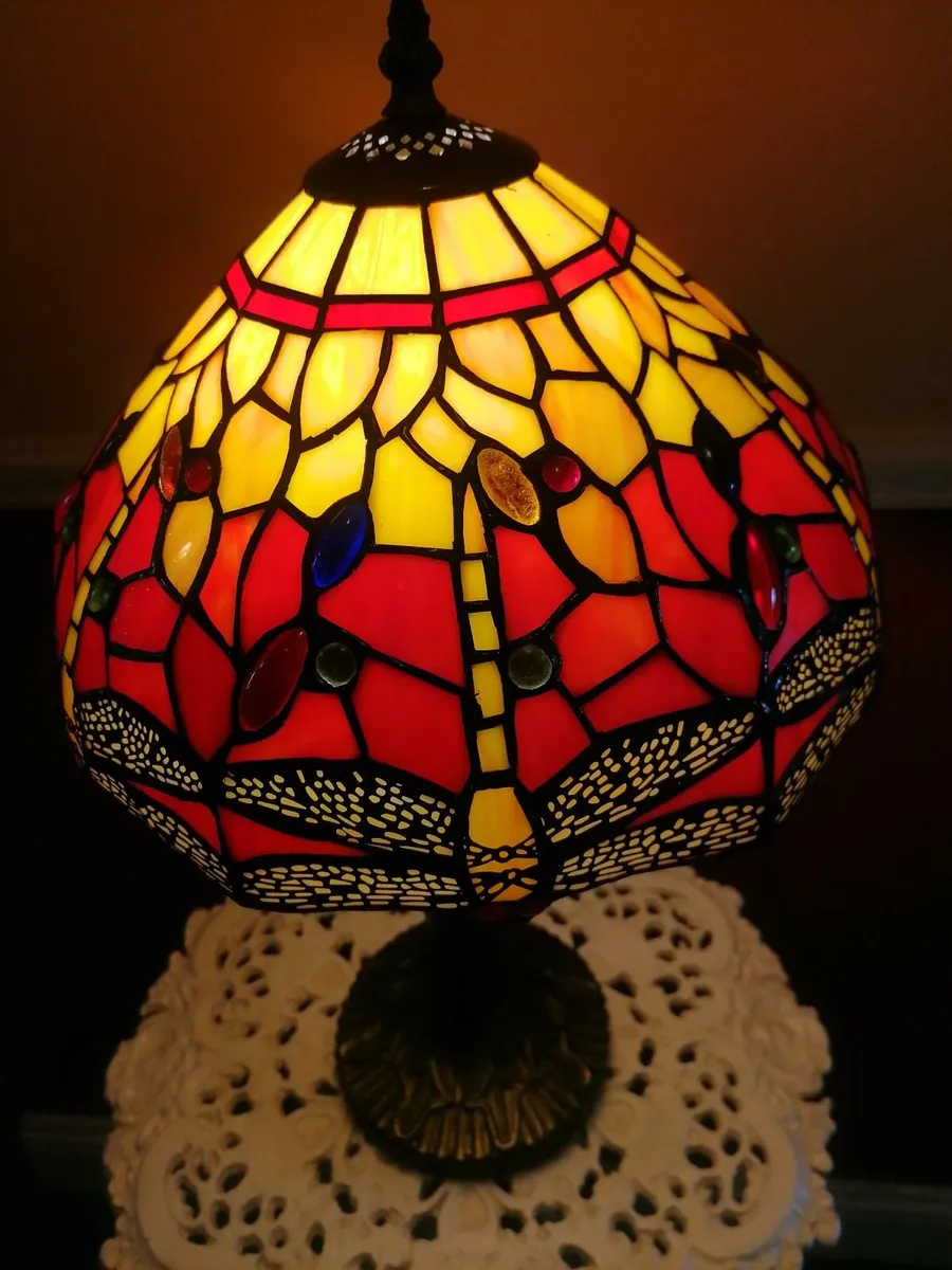 Tiffany Dragon  Fly Table Lamp New + Free Delivery - Image 2