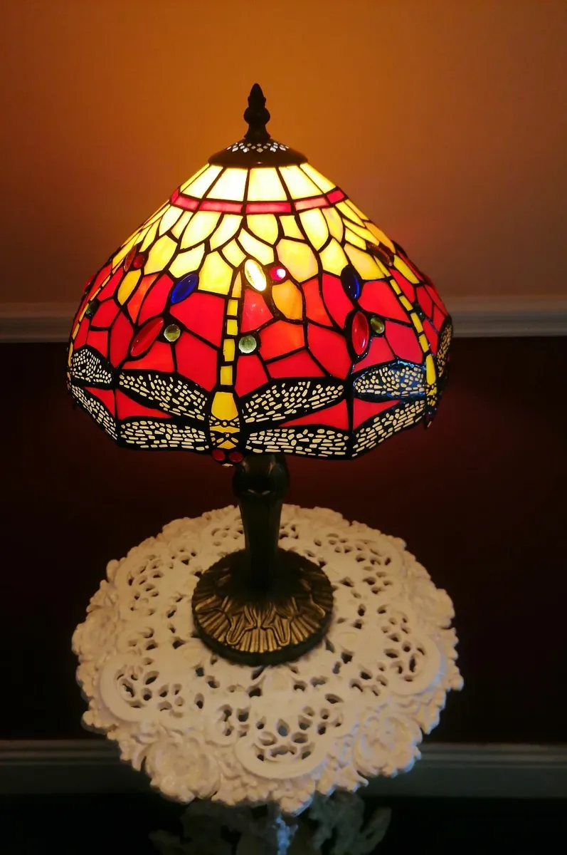 Tiffany Dragon  Fly Table Lamp New + Free Delivery - Image 3