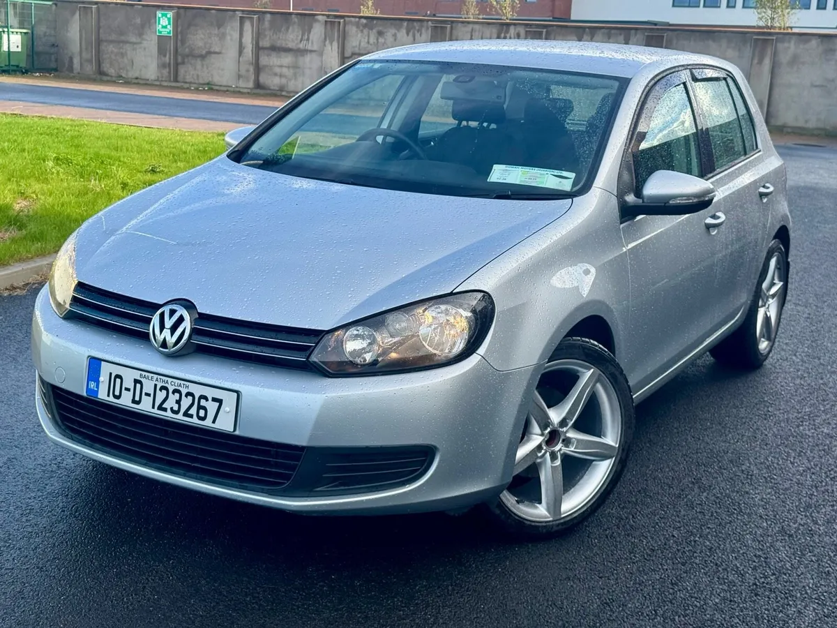 💥2010 Vw GOLF 1,6 Tdi✅NEW NCT🔥Only 48500 miles - Image 1