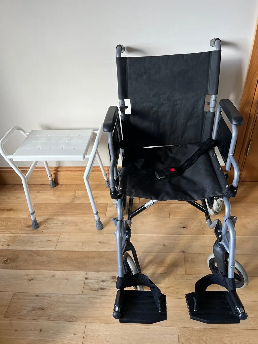 Wheelchair and Shower Seat - Image 2