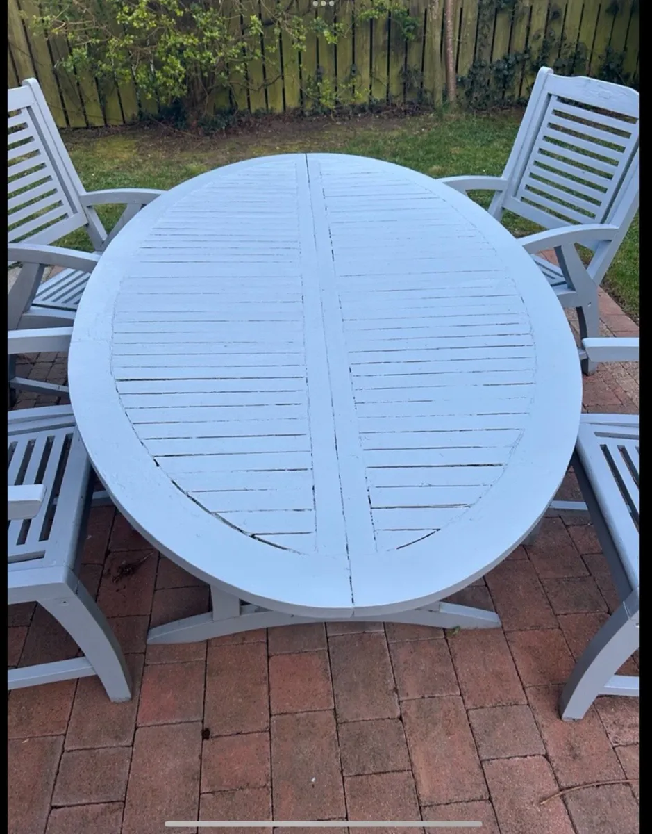Garden Table and chair Set - Image 1
