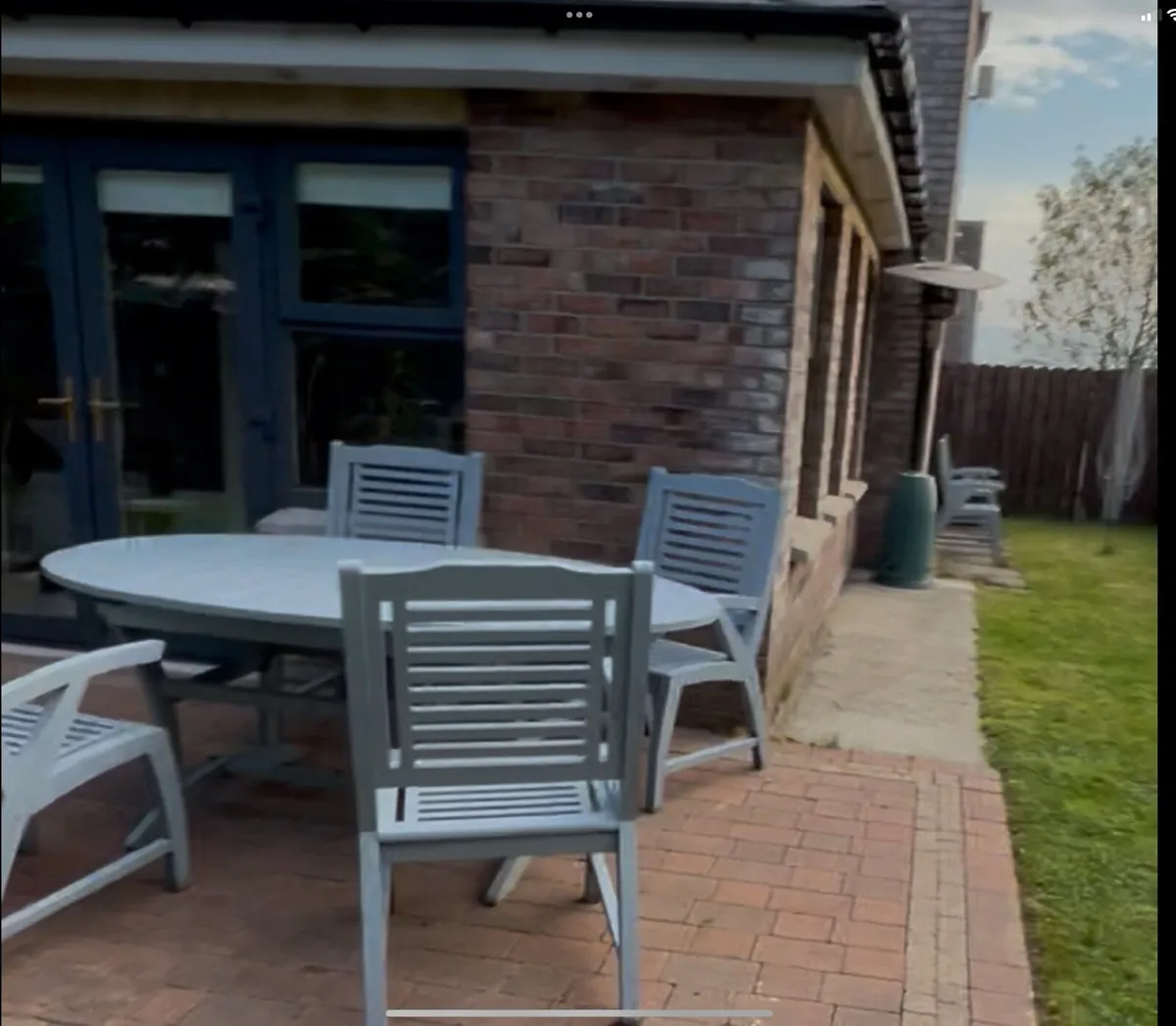 Garden Table and chair Set - Image 2