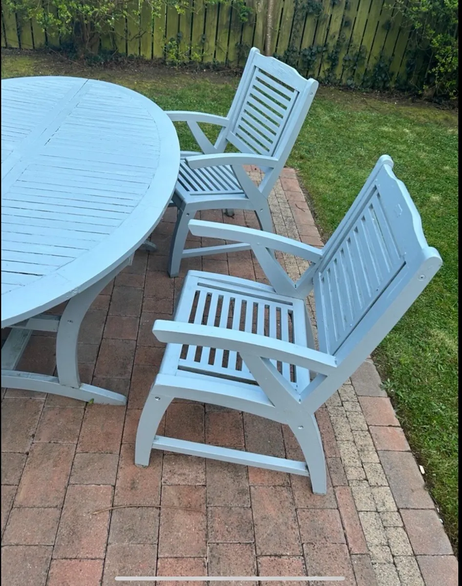 Garden Table and chair Set - Image 3