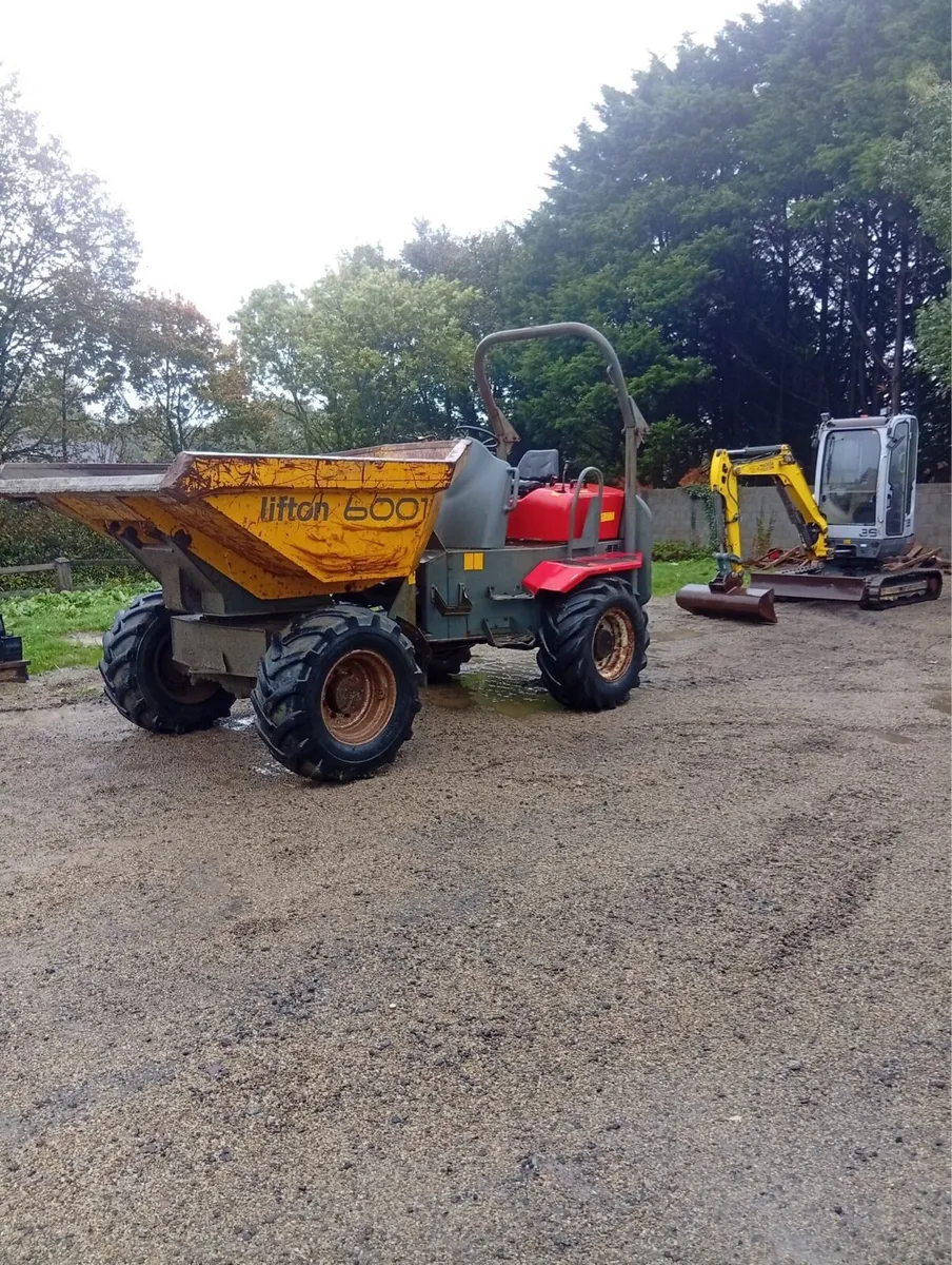 6 tonne swivel dumper - Image 1