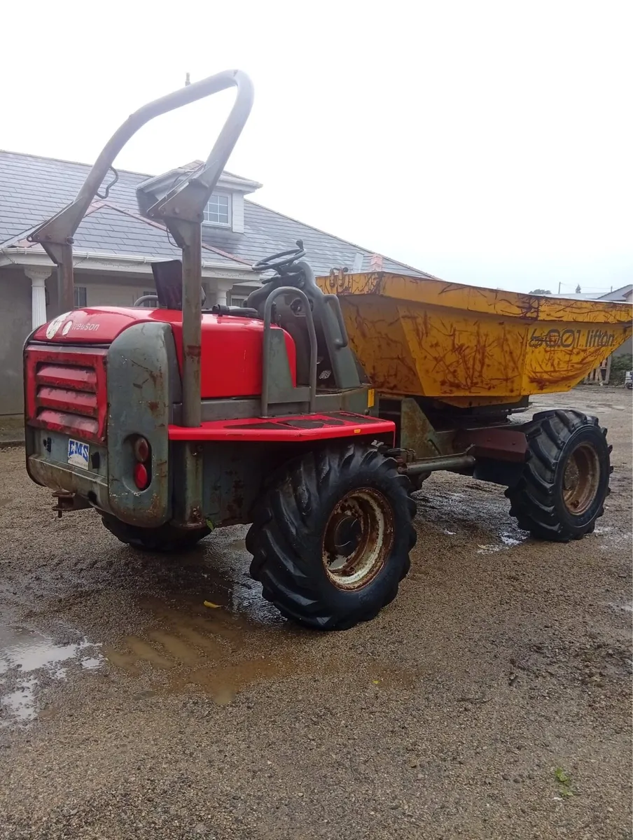 6 tonne swivel dumper - Image 2