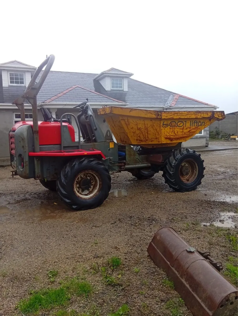 6 tonne swivel dumper - Image 4