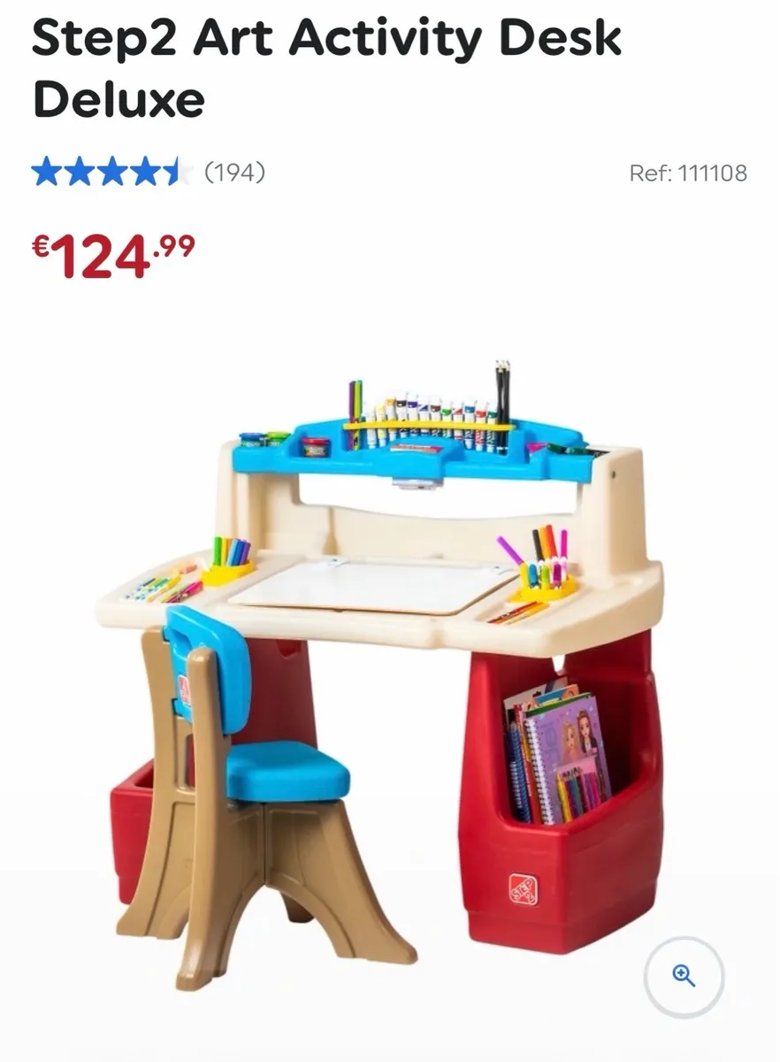 Step2 Art Activity Desk Deluxe - Image 2