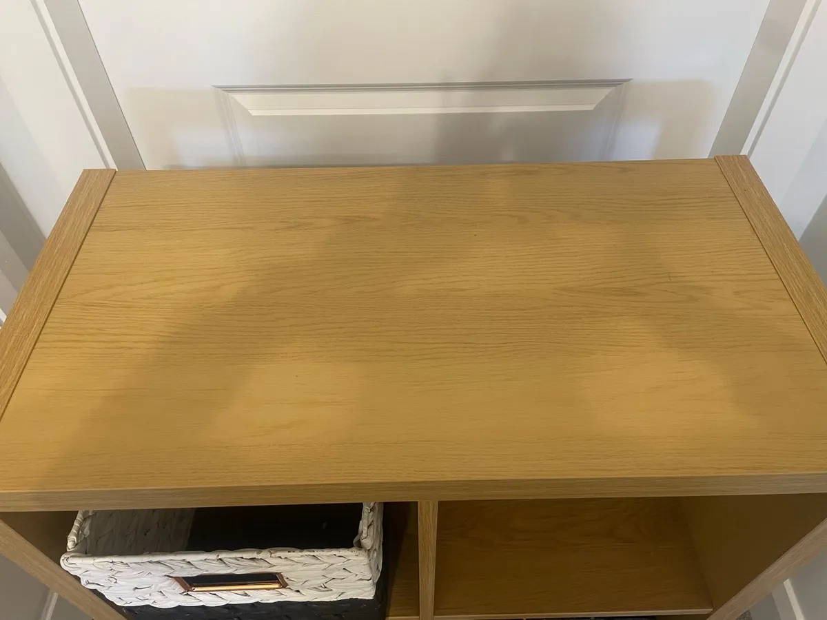 IKEA KALLAX 2x2 unit with 2 inserts - Image 2