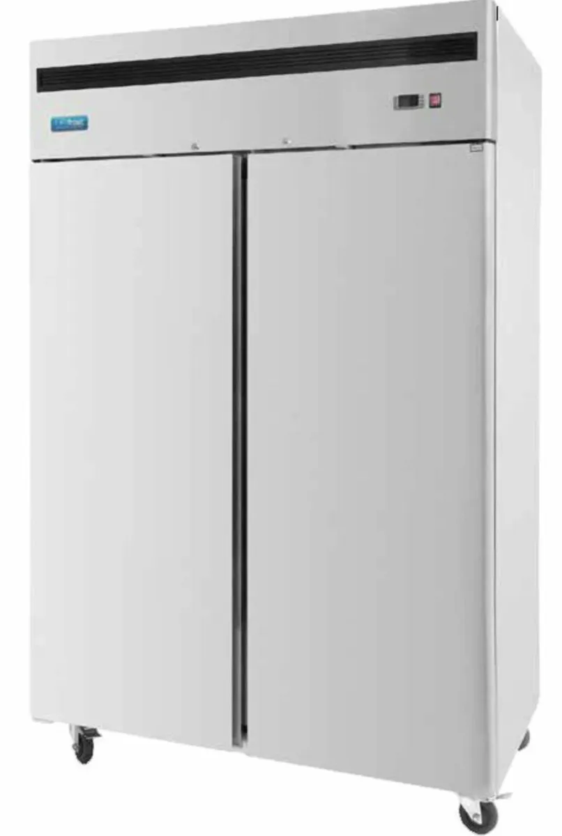 Large Double Door Commercial Freezer - Image 1