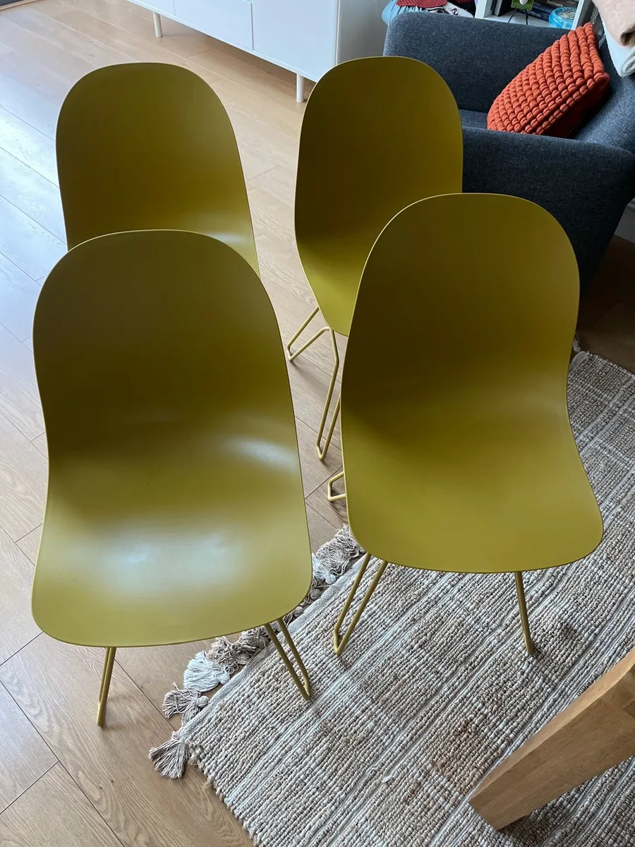 4 Italian made Dining chairs - Image 1
