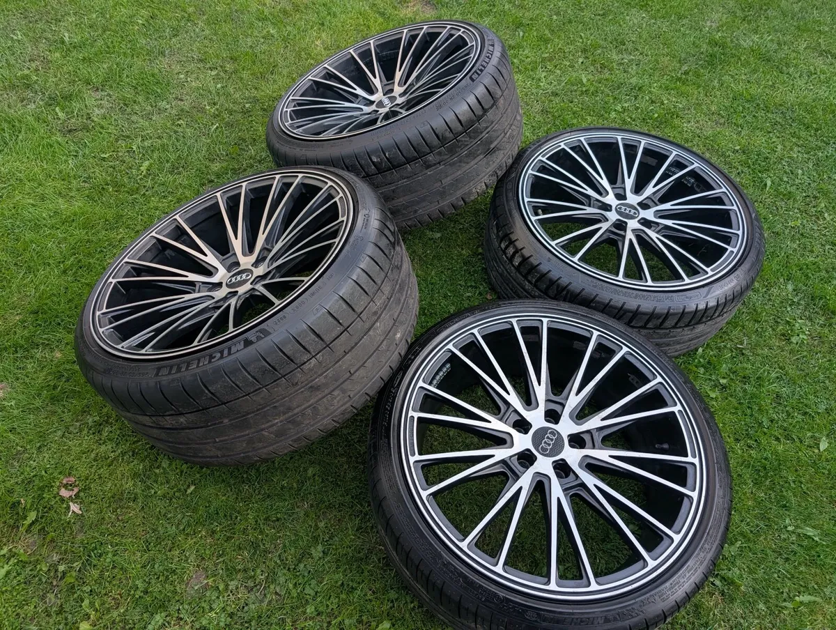 R17 R20 5X112 AUDI MERCEDES BMW SKODA WHEELS - Image 1