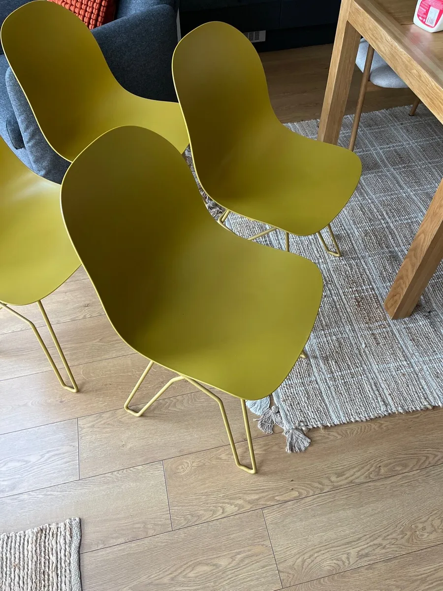 4 Italian made Dining chairs - Image 3