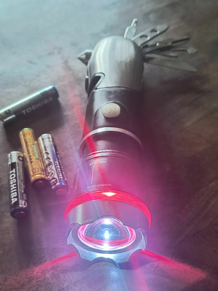 UltraFire 8-in-1 Multifunctional Flashlight - Image 1