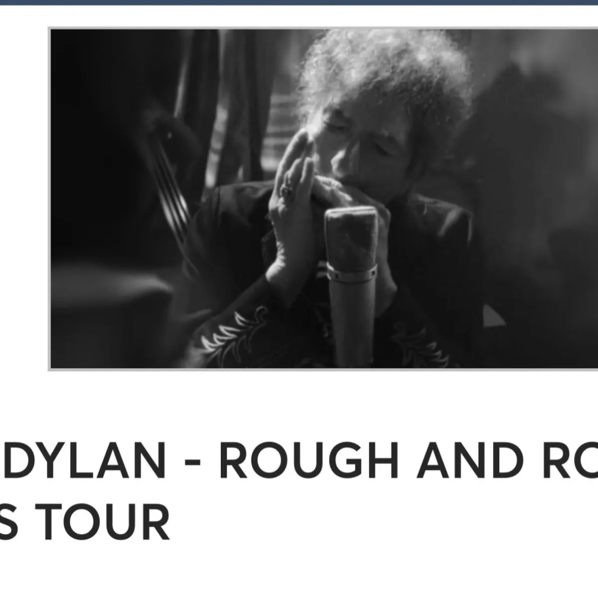 Bob Dylan Tickets - Image 1