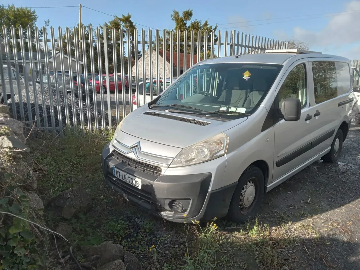 07 citroen dispatch camper day van - Image 1