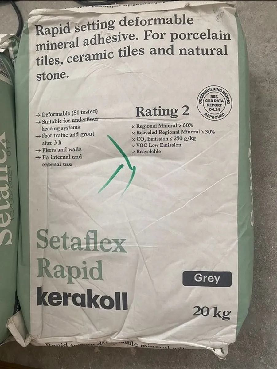 Tile Adhesive 20kg bag x 13