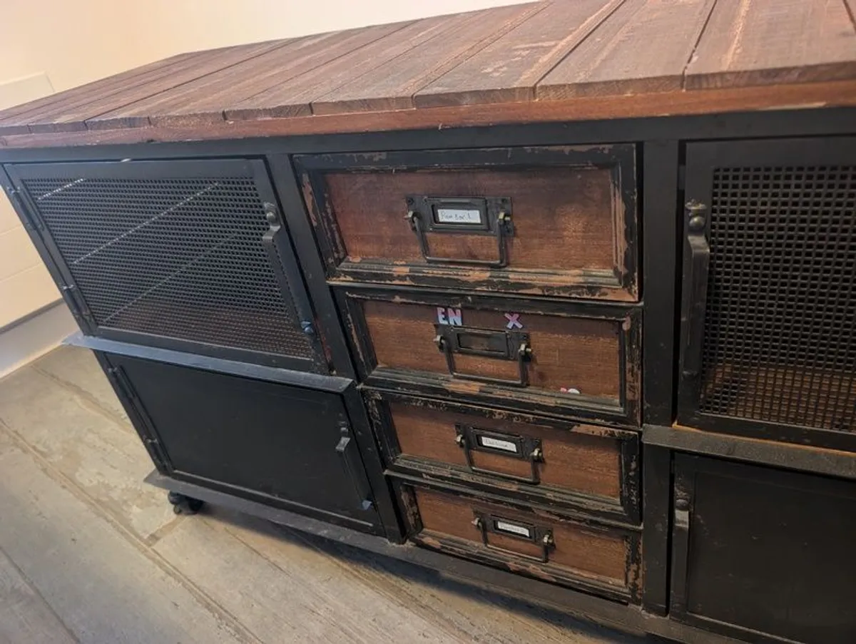 Industrial sideboard / cabinet - Image 3