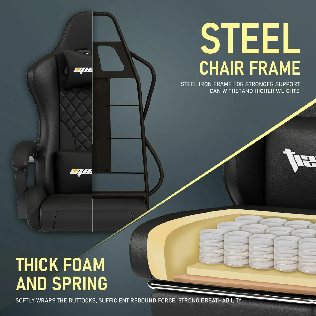Gaming Chair Computer Chairs for Adults Ergonomic - Image 4