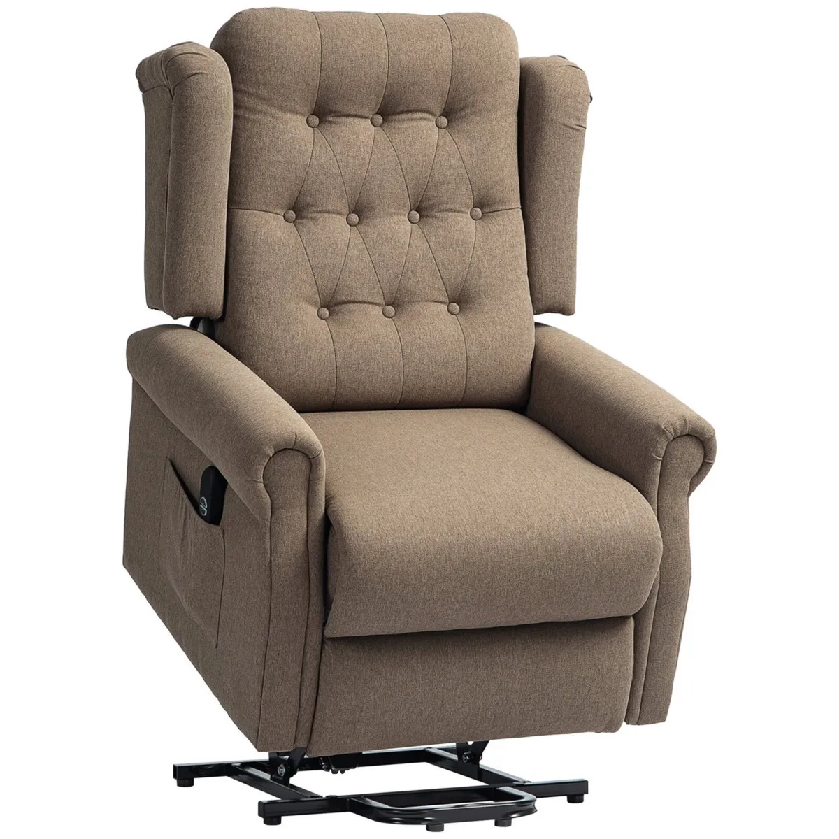 Upholstered Electric Recliner + Riser Chair - Image 2