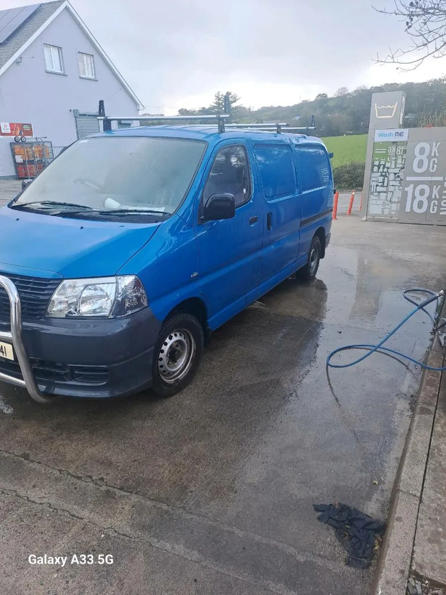 Toyota hiace test taxed - Image 1