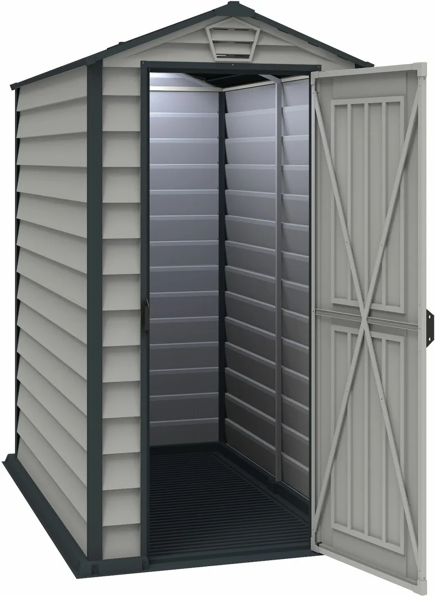 EverMore 4×6 Vinyl Plastic Sheds-Free Shipping - Image 3