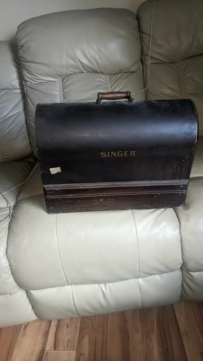 Vintage singer sewing machine