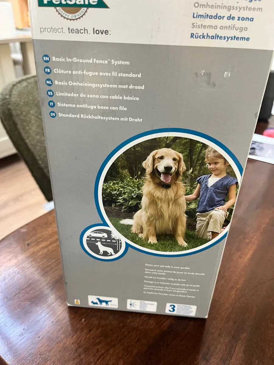 PetSafe basic in ground fence system with collar - Image 1