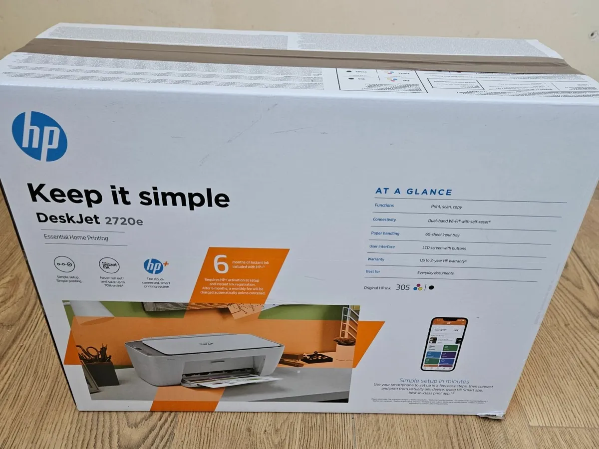 HP Printer and Scanner 2720e - Image 2