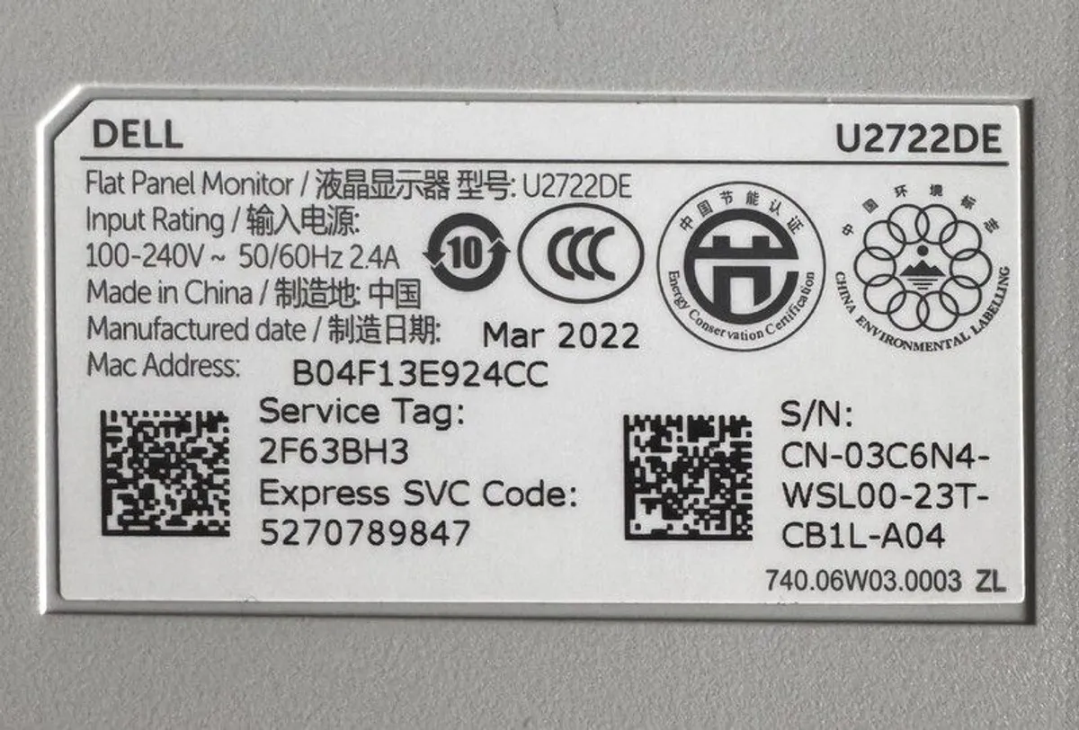 Dell UltraSharp 27" USB-C Hub Monitor - Image 3