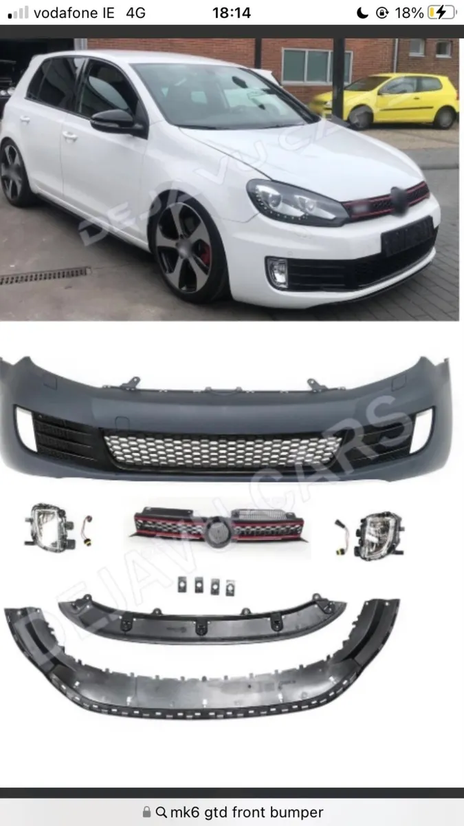 Mk6 gtd bumper