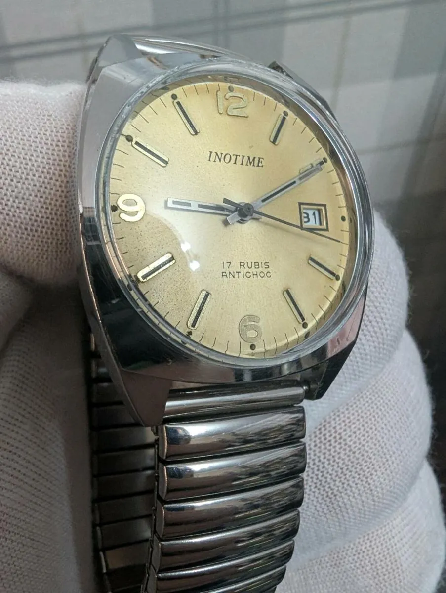 VINTAGE INOTIME 17 RUBIS MECHANICAL MEN'S WATCH - Image 1