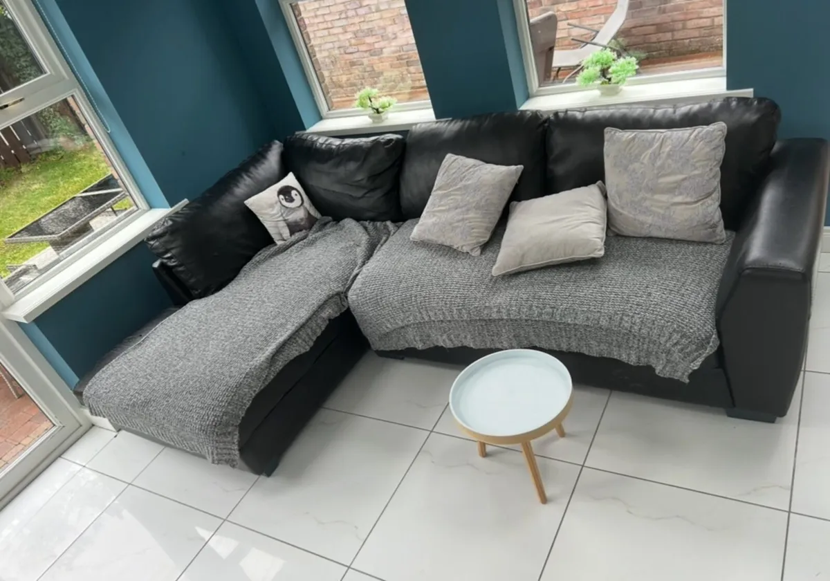 Leather Couch - Image 2