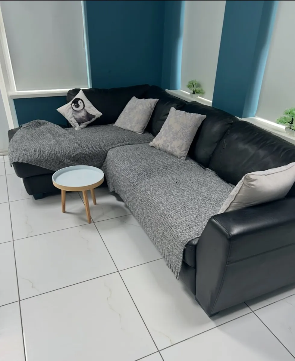 Leather Couch - Image 4