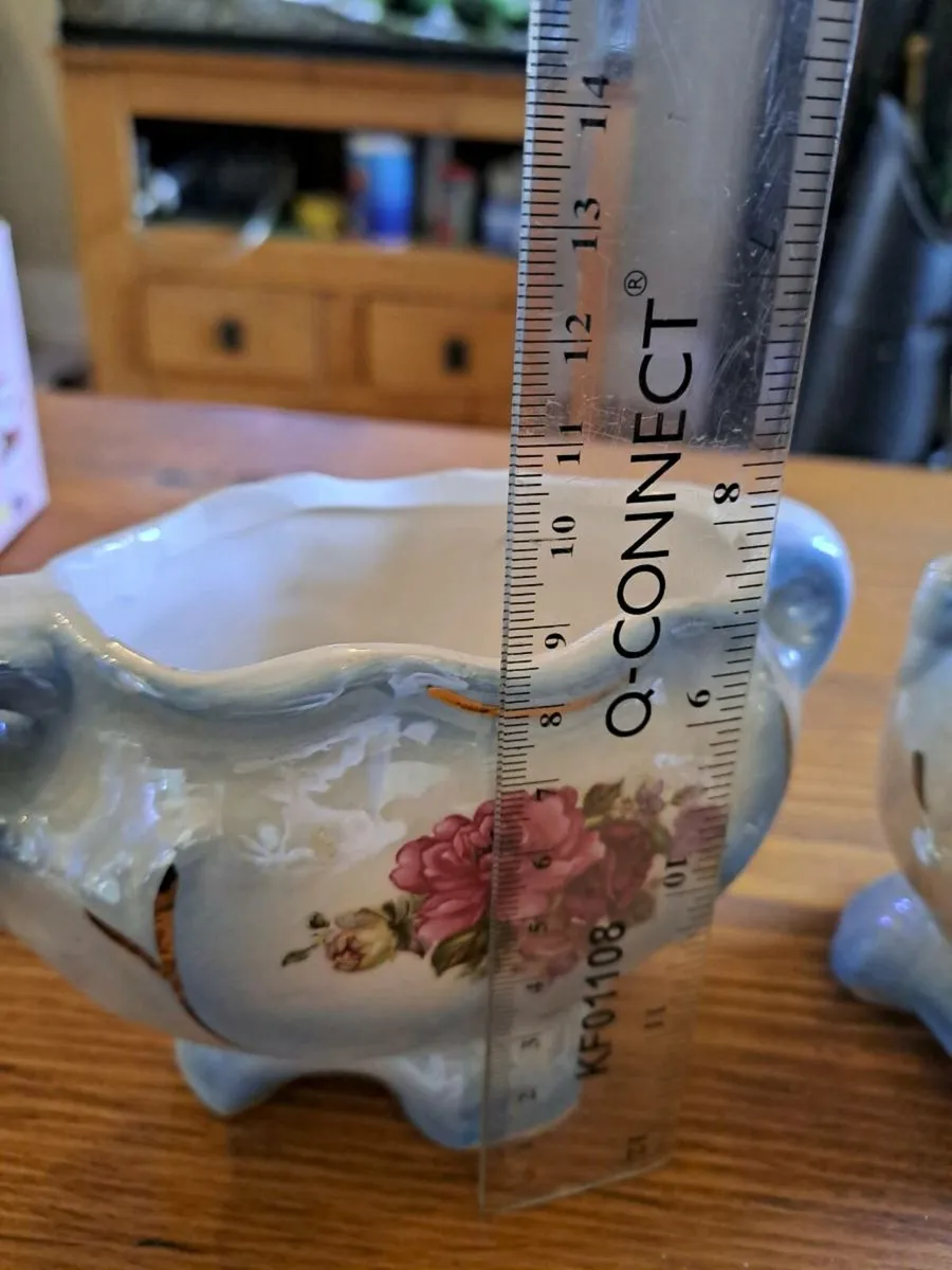 Vintage lusterware vases - Image 3