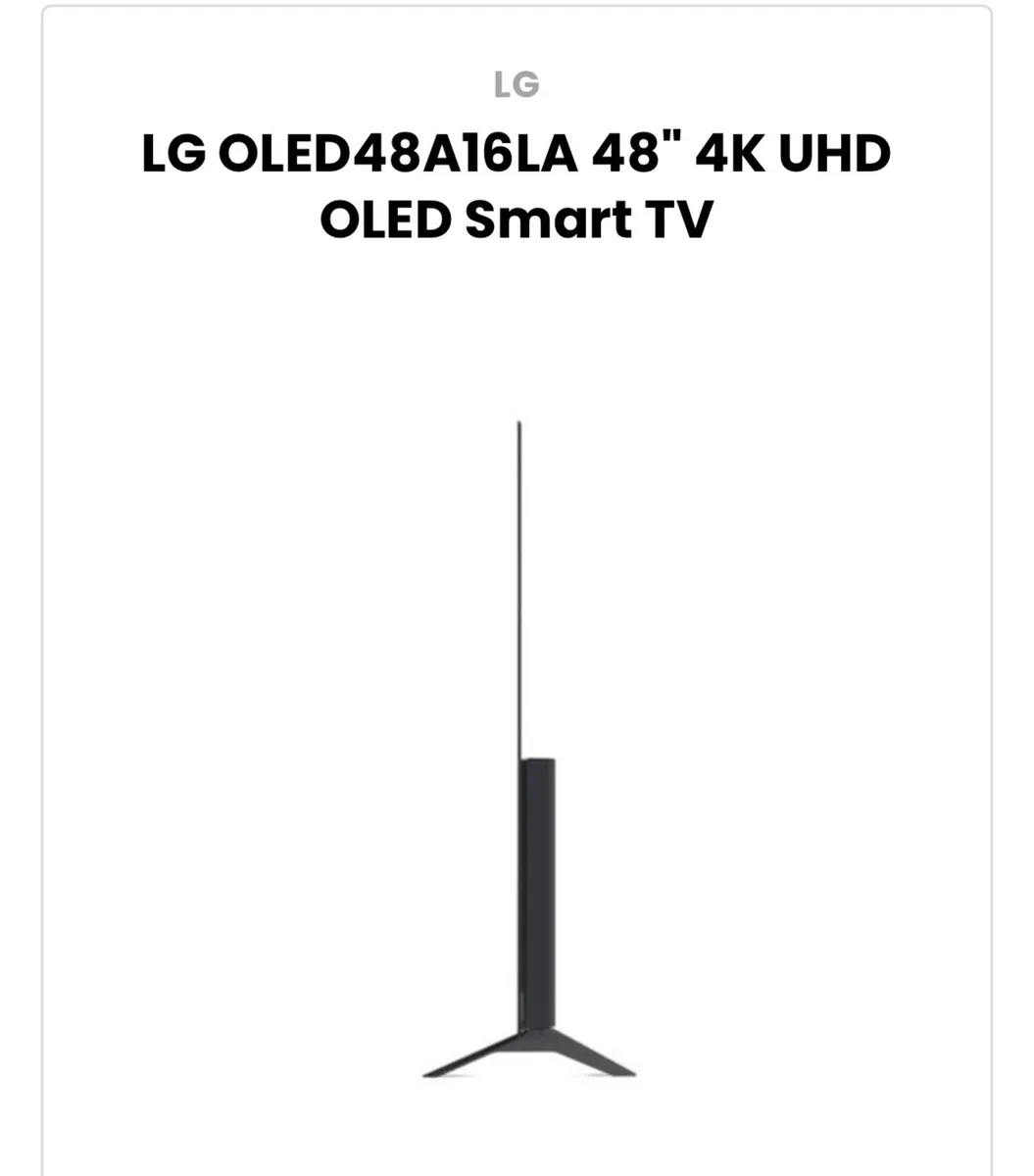 LG OLED48A16LA 48" 4K UHD OLED Smart TV - Image 2