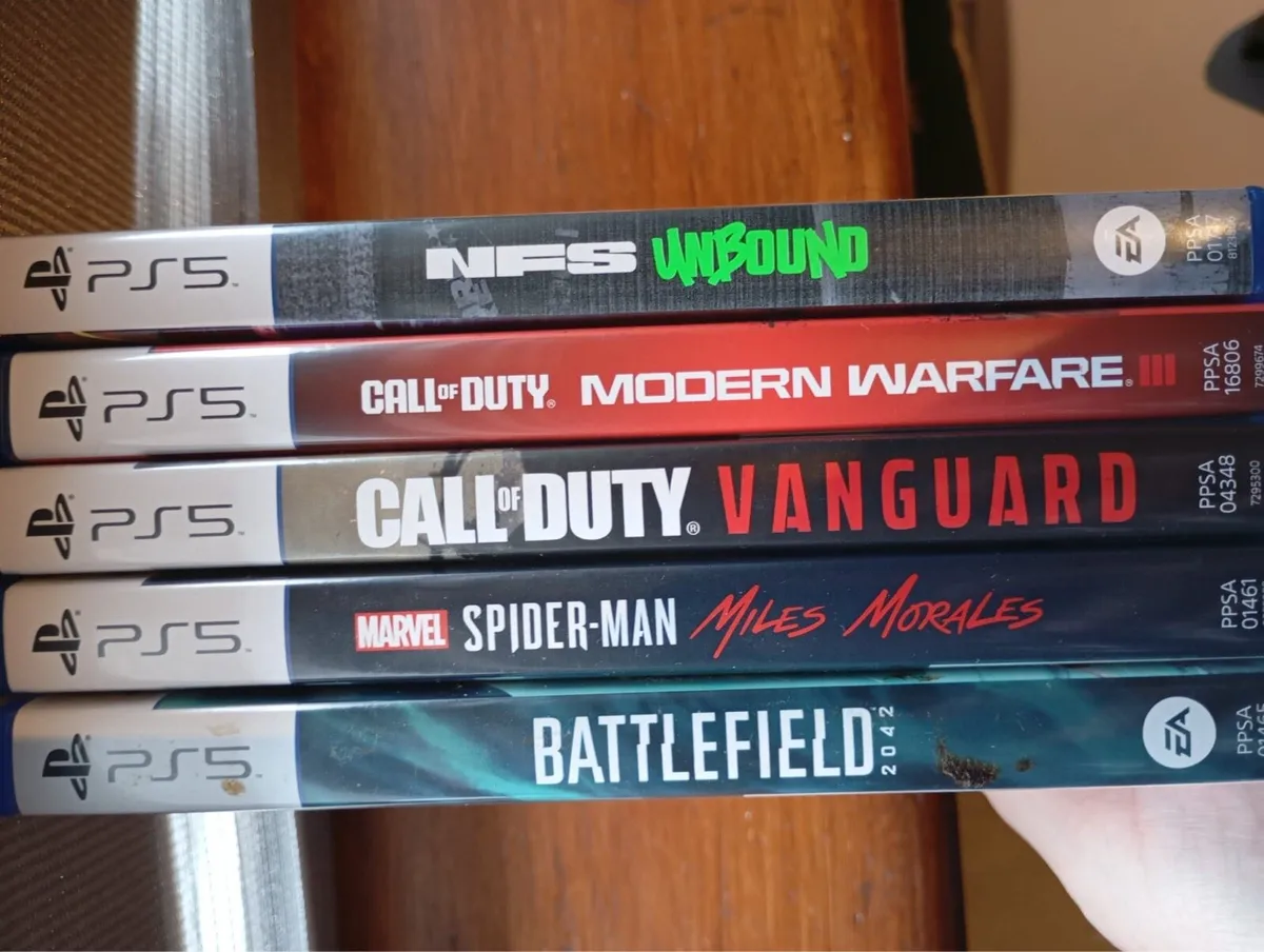Ps5 dísc edition 650g 5 games - Image 3